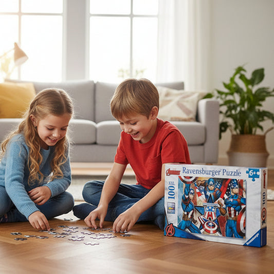 Ravensburger - 100 Pieces Puzzle (Captain America)