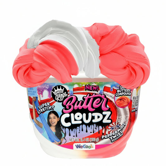 WeCool Butter Cloudz Peppermint Twist Slime 380g