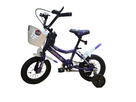 Kids Bicycle 12-Inch Purple