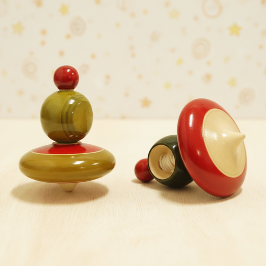 Wooden Spin Top-Eco-Friendly