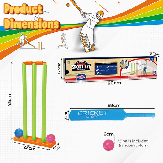 Kids Plastic Cricket Set