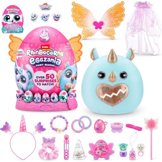 Zuru Rainbocorns Eggzania Fairy Mania Surprise Toy With 50+ Accessories