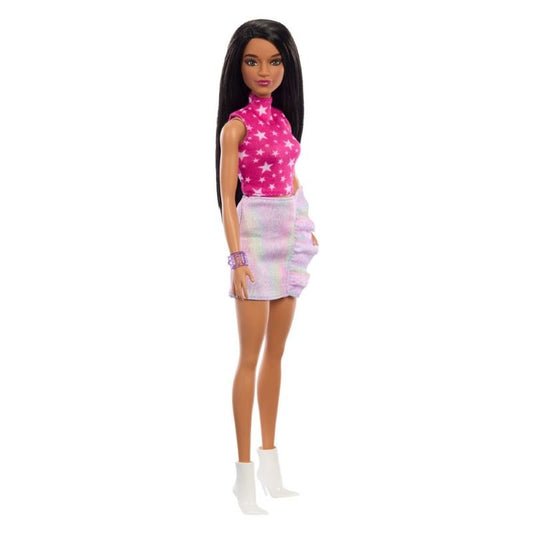 Barbie Fashionistas Doll - Rock Pink And Metallic