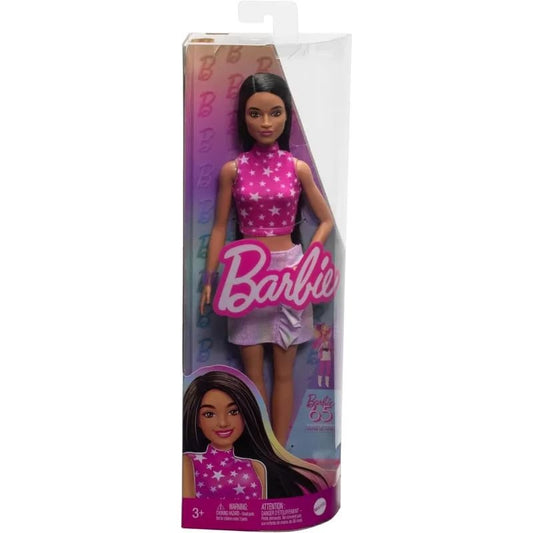 Barbie Fashionistas Doll - Rock Pink And Metallic