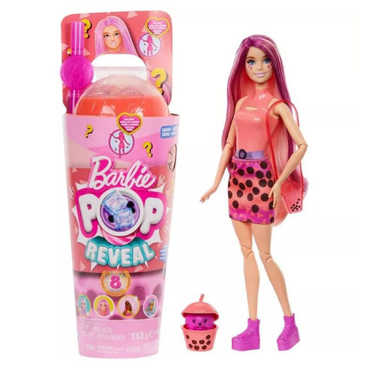 Barbie Pop Reveal Juicy Bubble Tea Series - Mango Mochi