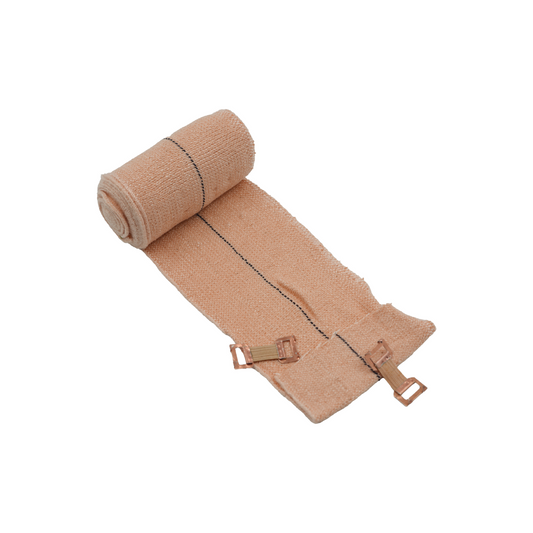 Captain Crepe Bandage 2 Rolls | Elastic Support Bandage | First Aid Wrap