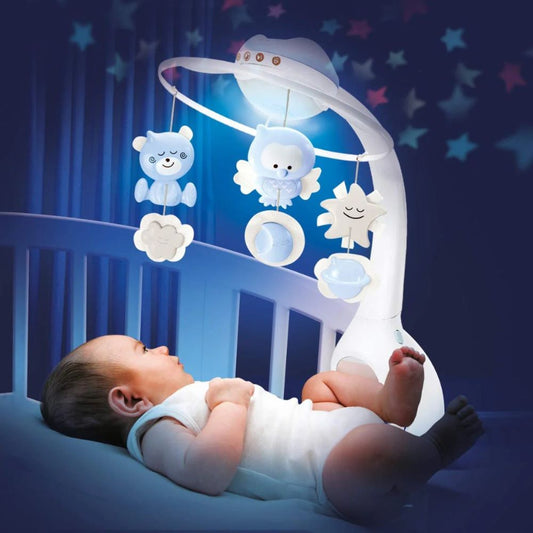 Infantino 3 In 1 Projector Musical Mobile (Blue)