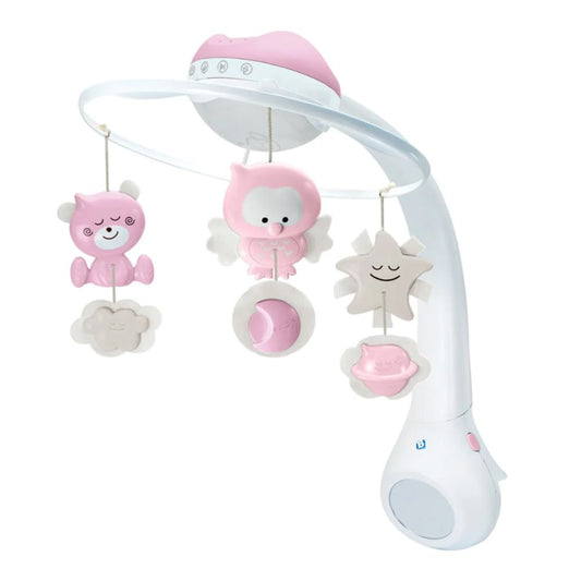 Infantino 3-in-1 Projector Musical Mobile - Pink