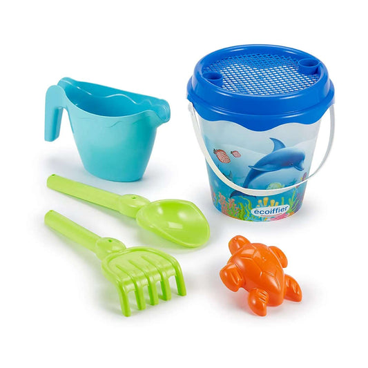 Ecoiffier Dolphin Beach Bucket 17cm