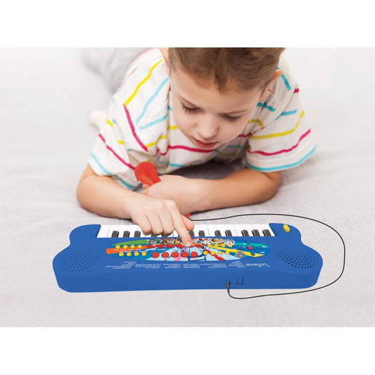 LEXIBOOK - Paw Patrol Electronic Keyboard With Mic And Line-In Cable 32 Keys Piano