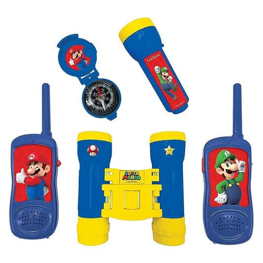 Lexibook Super Mario Adventure set with Walkie Talkies up to 120m