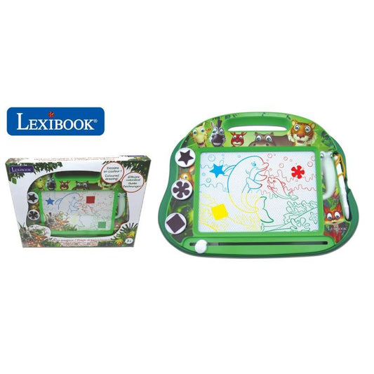 Lexibook The Animals Magnetic Multicolor Drawing Board