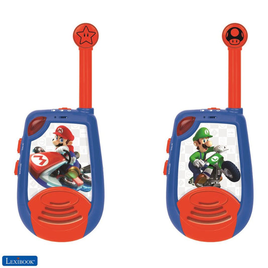 Lexibook Mario Kart Digital Walkie-talkies up to 2km with Morse Lights function