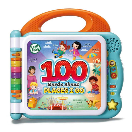 Leapfrog - 100 Words About Places I Go Bilingual Book (English/french)