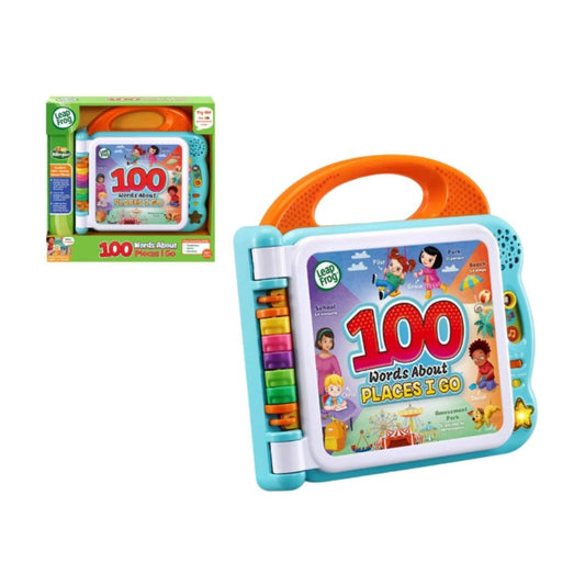 Leapfrog - 100 Words About Places I Go Bilingual Book (English/french)