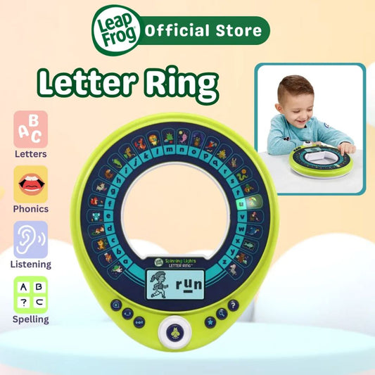 Leapfrog Spinning Lights Letter Ring
