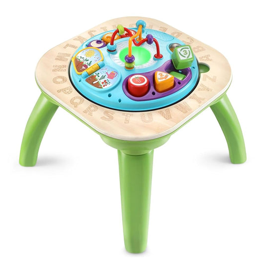 LeapFrog ABCs & Activities Wooden Table (Fsc 100% Wood) (Lfus)