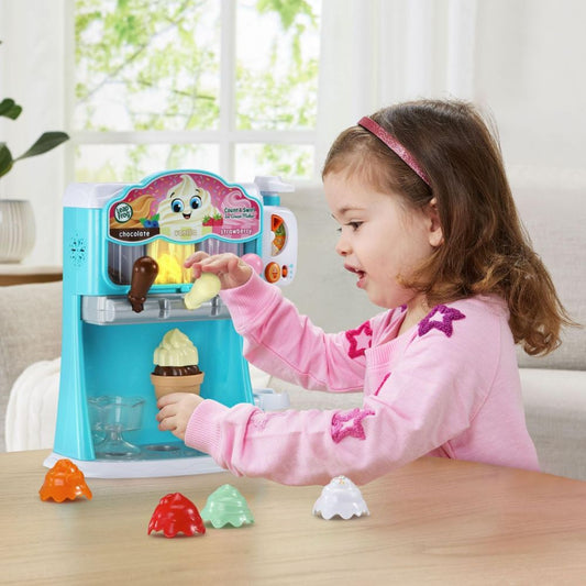 LeapFrog Interactive Count & Swirl Ice Cream Maker With 12+ Accessories
