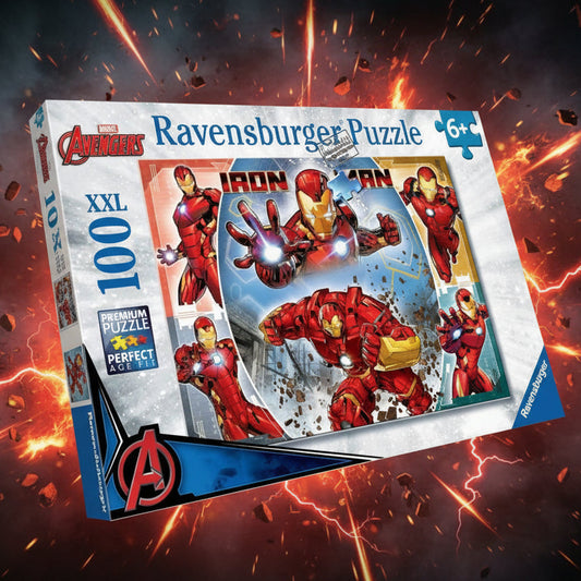 Ravensburger - Puzzle 100 Pieces (Iron Man)