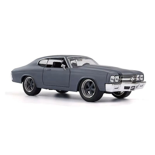 Fast & Furious 1970 Chevy Chevelle Ss Grey 1:24