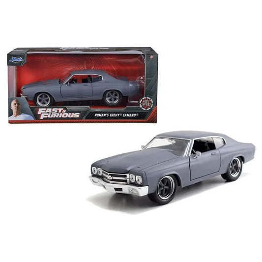 Fast & Furious 1970 Chevy Chevelle Ss Grey 1:24