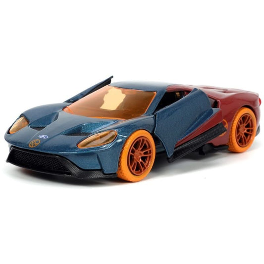 Jada Die Cast Marvel Avengers Dr Strange 2017 Ford Gt With Figure (1:32 Scale)