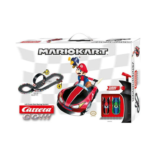 Carrera Go!!! 1:43 Nintendo Mario Kart Wii 4.9m Track And Slot Cars (Mario & Luigi Edition)