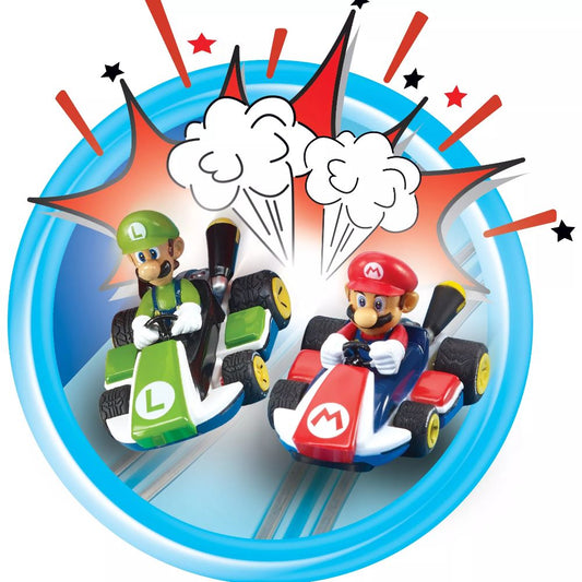 Carrera First Mario vs Luigi Kart Racing Set (2.4M)