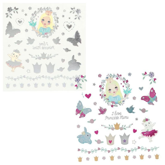 Top Model Princess Mimi Metallic Tattoos