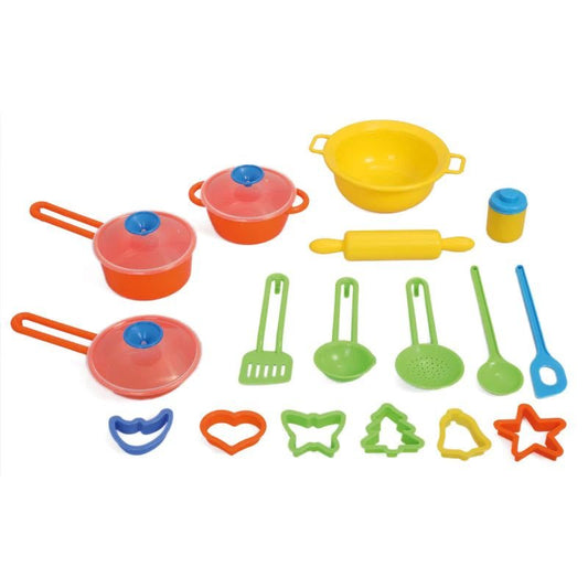 Polesie - Cookware Set 20 Pieces (container)