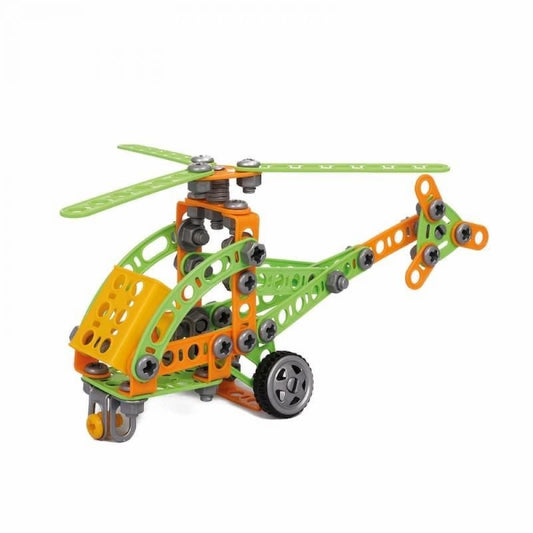 Construction Set Young Engineer - Helicopter (129 Pieces)