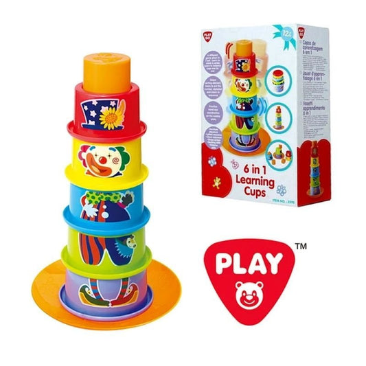 Playgo 6 In 1 Learning Cups