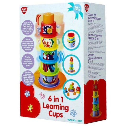 Playgo 6 In 1 Learning Cups