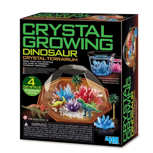 4m Crystal Growing / Dino Crystal Terrarium