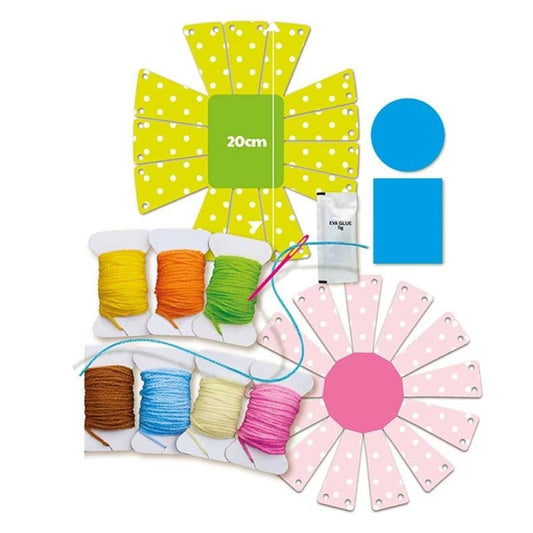 4m Yarn Basket Weaving Art