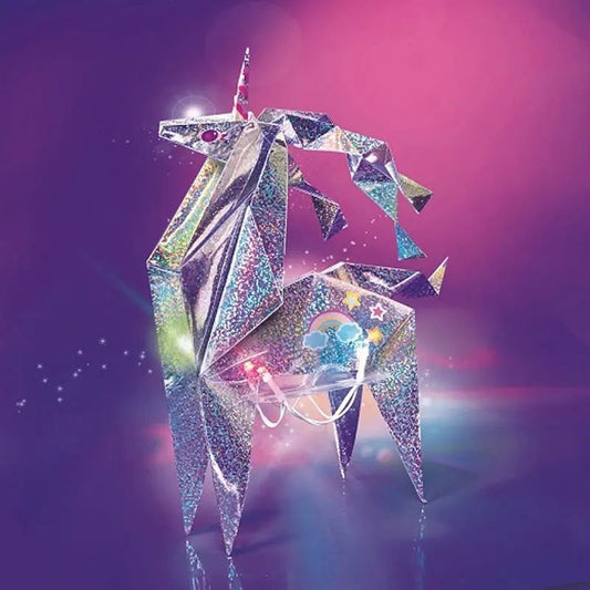 4m Kidzmaker / Holographic Light Up Origami Unicorn
