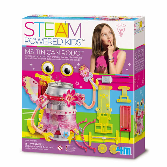 4m Steam Powered Kids - Tin Can Robot