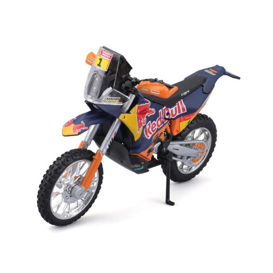Bburago 1:18 Motorcycle Ktm 450 Rally Red Bull