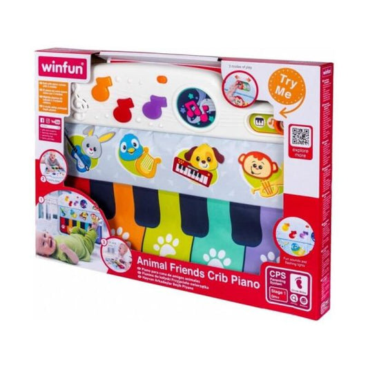 WINFUN - ANIMAL FRIENDS CRIB PIANO