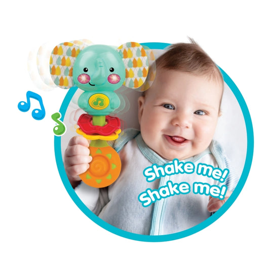 Winfun Sing-With-Me Rattle - Elephant