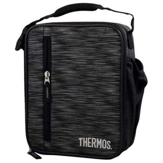 Thermos - Uprights With Ldpe Liner Lunch Bag - Black Grey