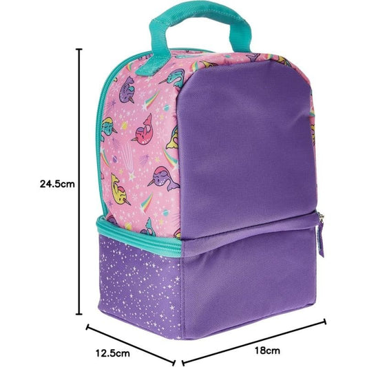 Thermos - Dual Lunch Kit With Ldpe Liner - Narwhals In Space