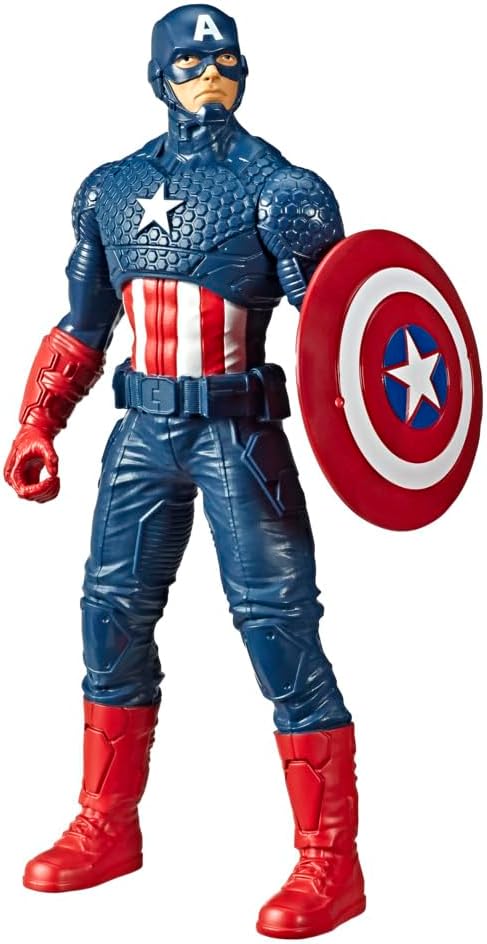 Hasbro Marvel Avengers Captain America Figure (9.5-inch) Action Figure