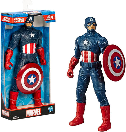 Hasbro Marvel Avengers Captain America Figure (9.5-inch) Action Figure