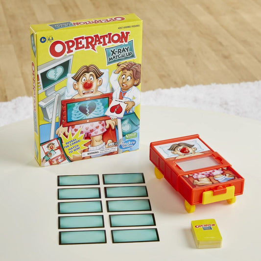 Hasbro Operation X-Ray Match Up Board Game