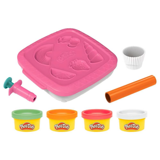 Play-Doh Create ‘n Go Cupcakes Playset with Storage Container (113g)