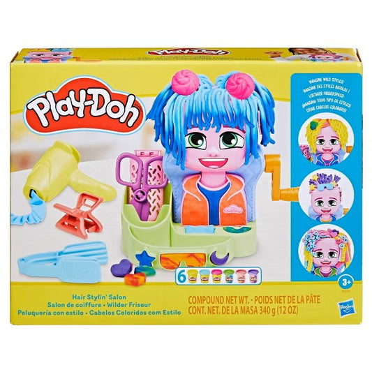 Play-Doh Hair Stylin' Salon Playset - 14pc