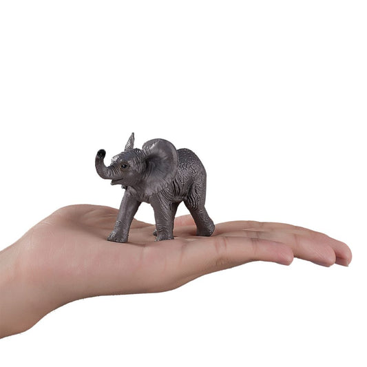 MOJO - Wildlife African Elephant Realistic Hand Painted Figurine