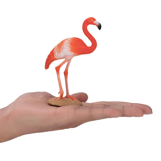 Mojo Wildlife American Flamingo Realistic Hand Painted Figurine