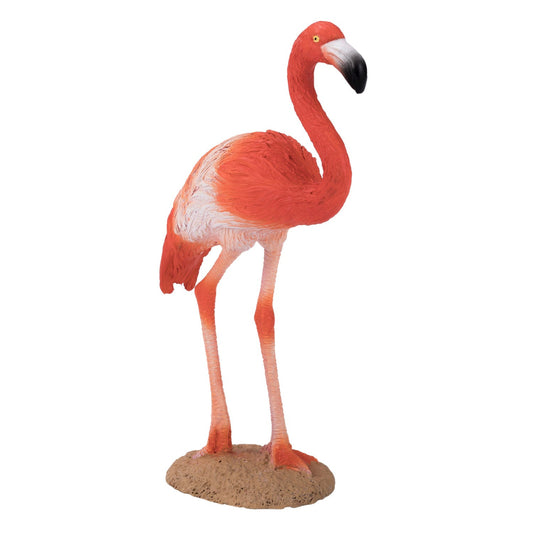 Mojo Wildlife American Flamingo Realistic Hand Painted Figurine